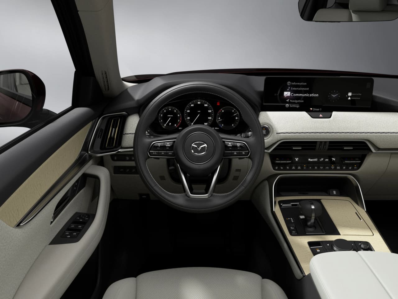 mazda_cx 90_revealed 26 Autos Rodando Mazda CX interior