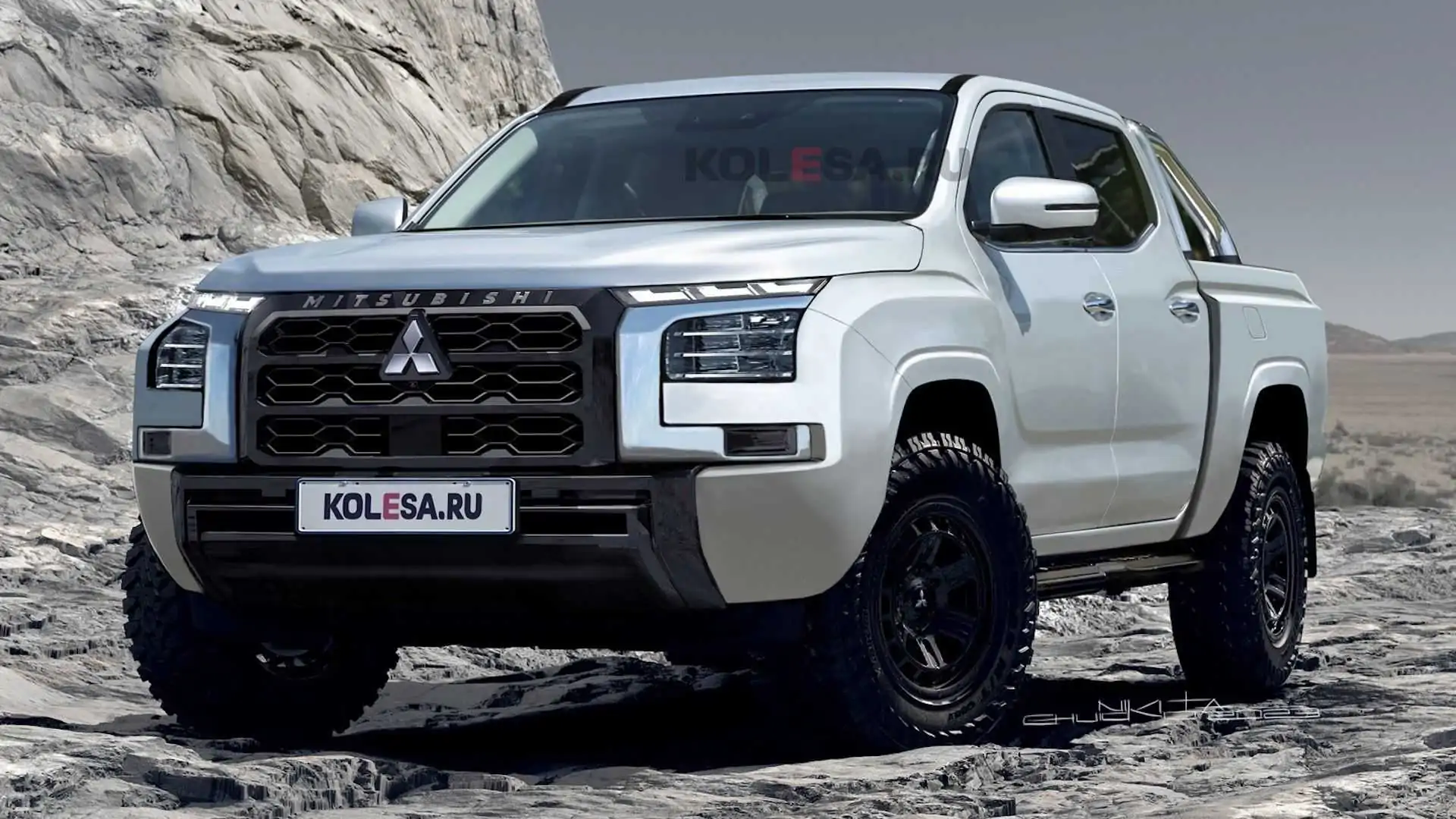 ᐅ Mitsubishi L200 2024 Triton Revelan Renderización Basado En El