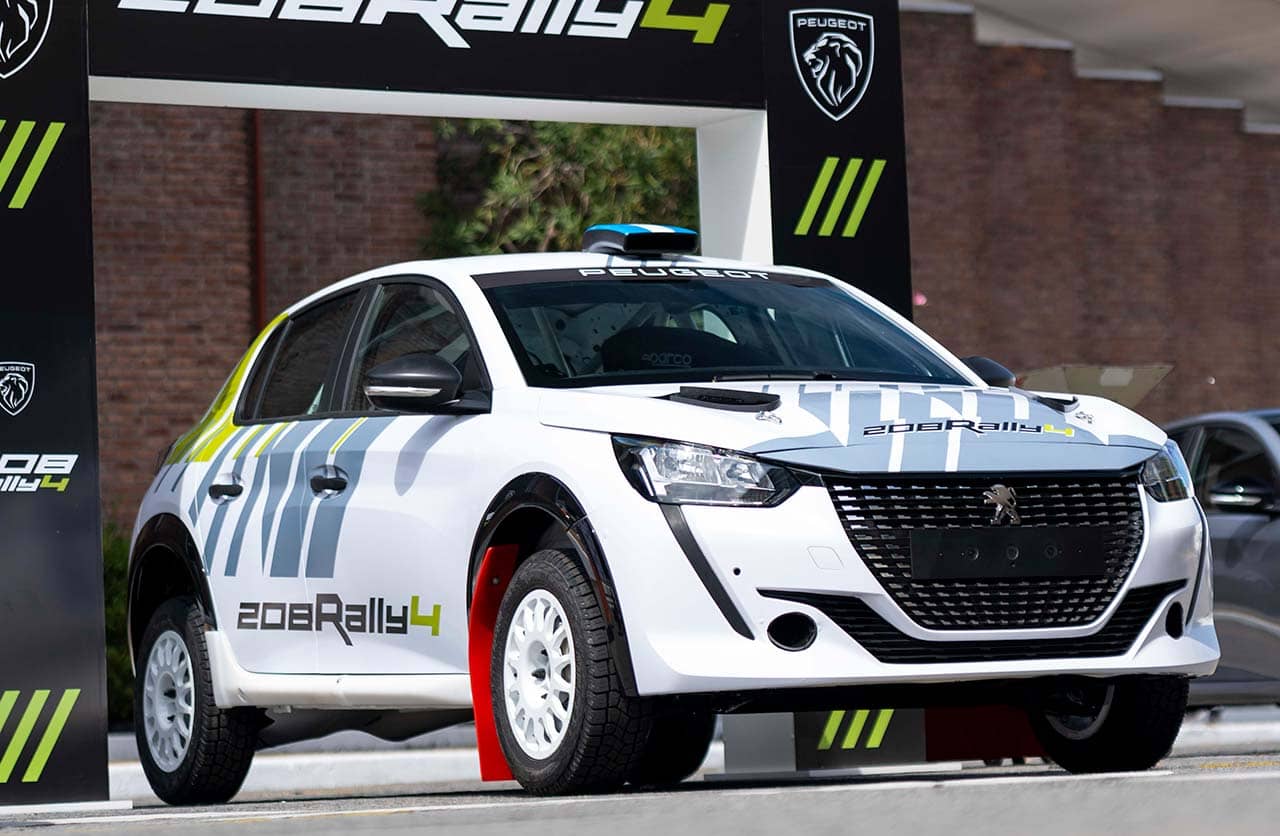 peugeot 208 rally4 adelante Autos Rodando Peugeot Rally frente