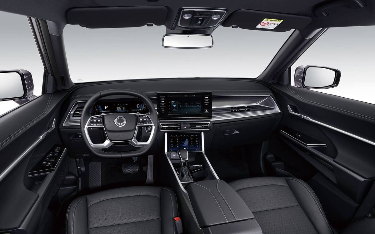 ssangyong torres 01 – Autos Rodando SsangYong Actyon Torres interior