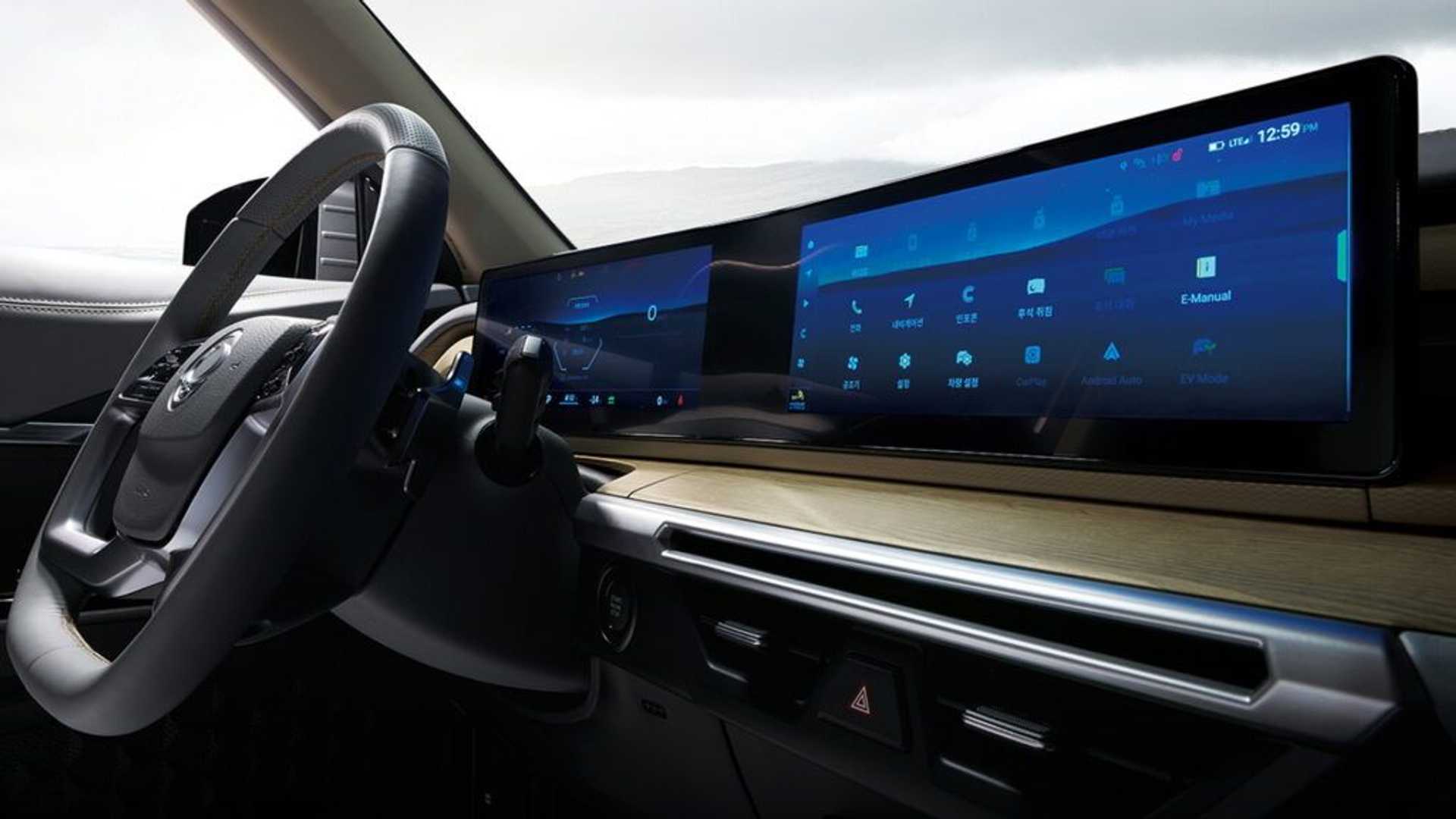 ssangyong torres evx 01 – Autos Rodando SsangYong Torres EVX interior