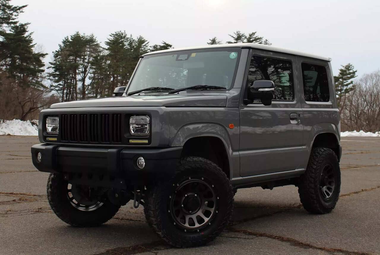suzuki jimny jeep cherokee xj bodykit 6 Autos Rodando Suzuki Jimny body kit Jeep