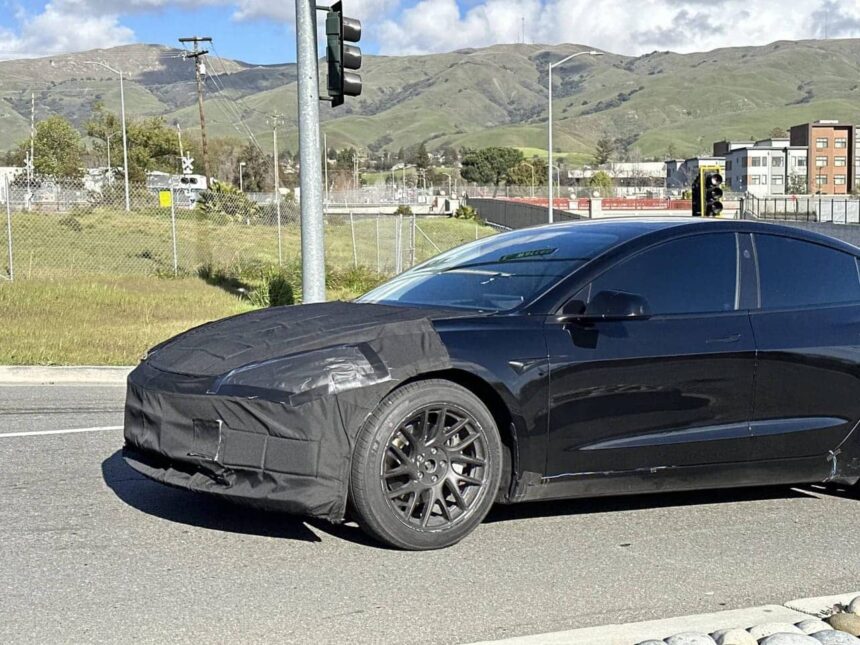 Tesla Model 3 2024 Facelift