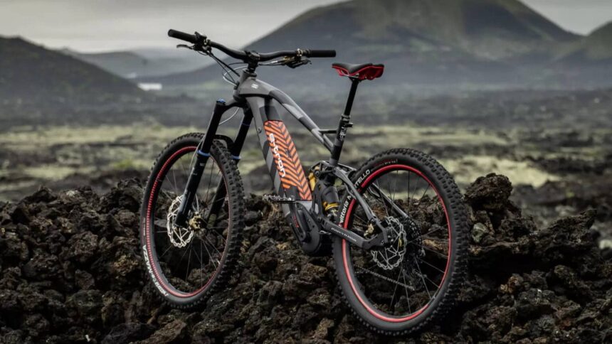 bicicleta eléctrica de montaña Audi