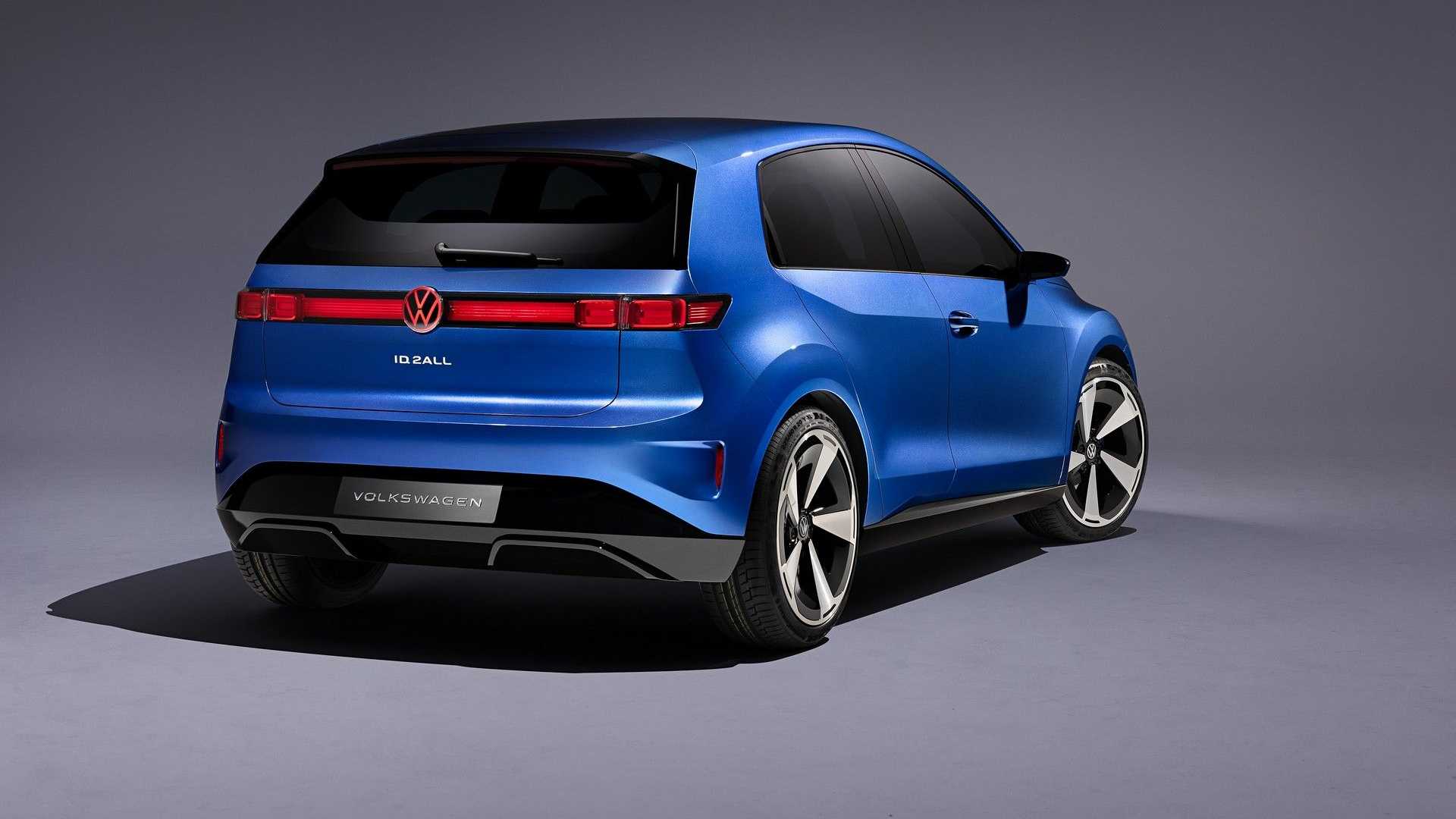 volkswagen id2all Autos Rodando ID All atras