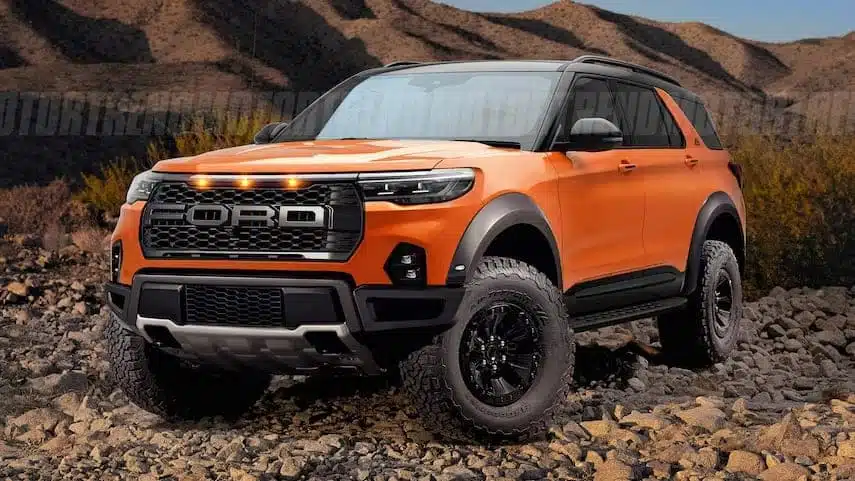 2024 ford explorer raptor render Autos Rodando Ford Explorer Raptor