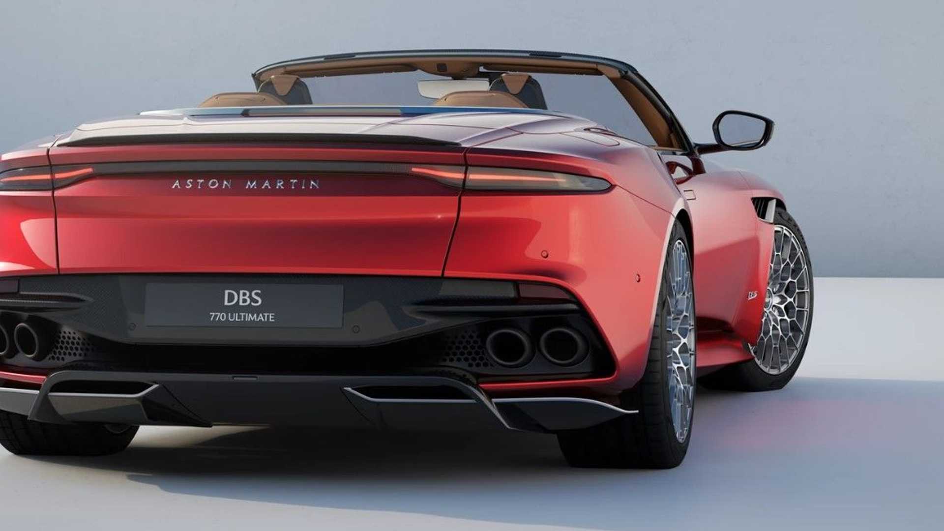 aston martin dbs 770 ultimate volante 02 Autos Rodando Aston Martin DBS Ultimate Volante atras