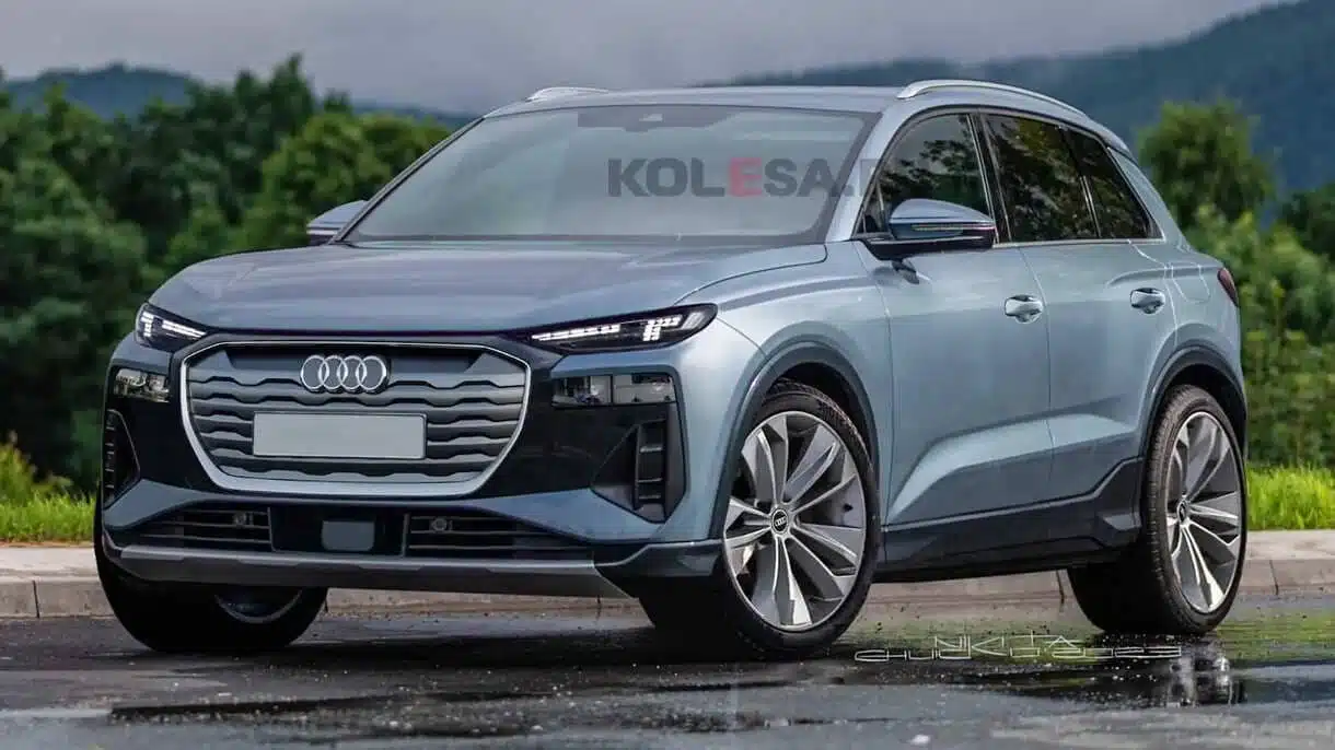 audi q6 e tron rendering teaser Autos Rodando Audi Q e tron