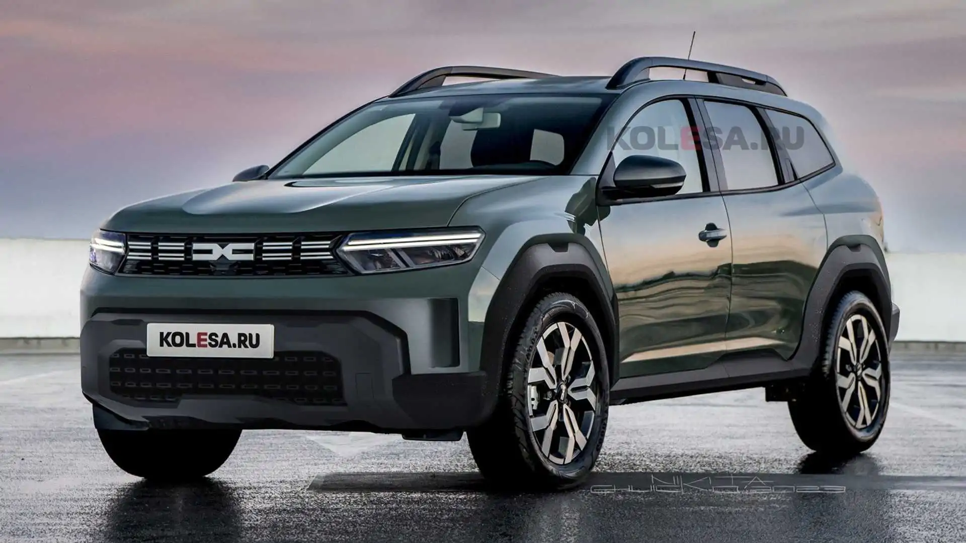 dacia duster 2024 rendering Autos Rodando Duster