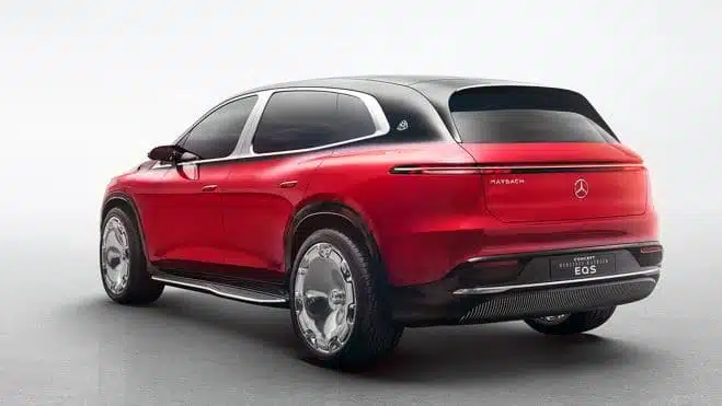 el mercedes maybach eqs 680 Autos Rodando Mercedes Maybach EQS atras