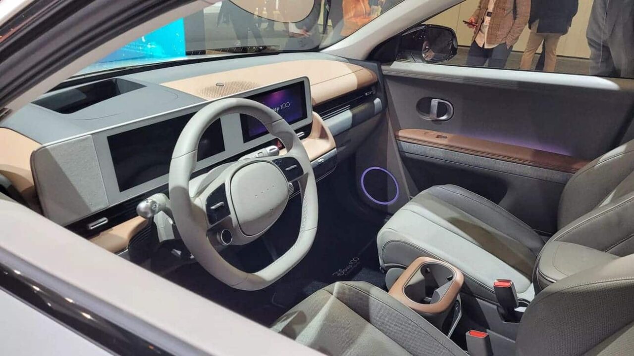 Hyundai Ioniq 5 Disney100 interior