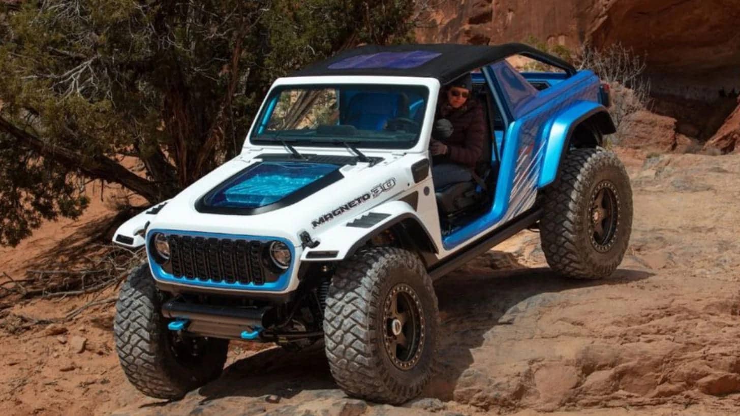 Jeep Magneto 3.0: el Wrangler eléctrico que alcanza los 650 hp 1 jeep magneto 30 01
