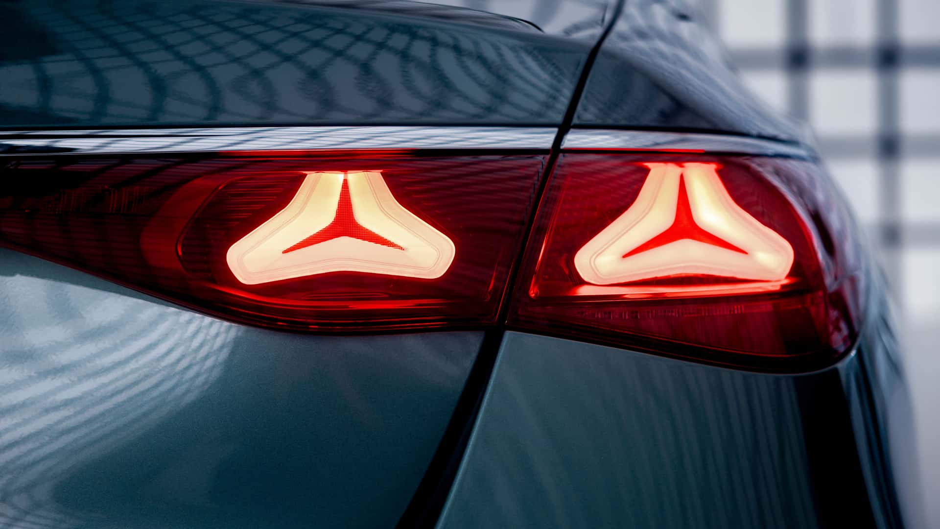 Mercedes Benz clase E luces stop