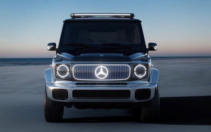 Mercedes EQG frente