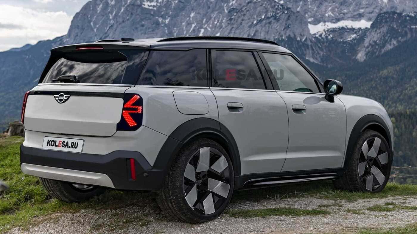 mini countryman 2024 render Autos Rodando Mini Countryman render