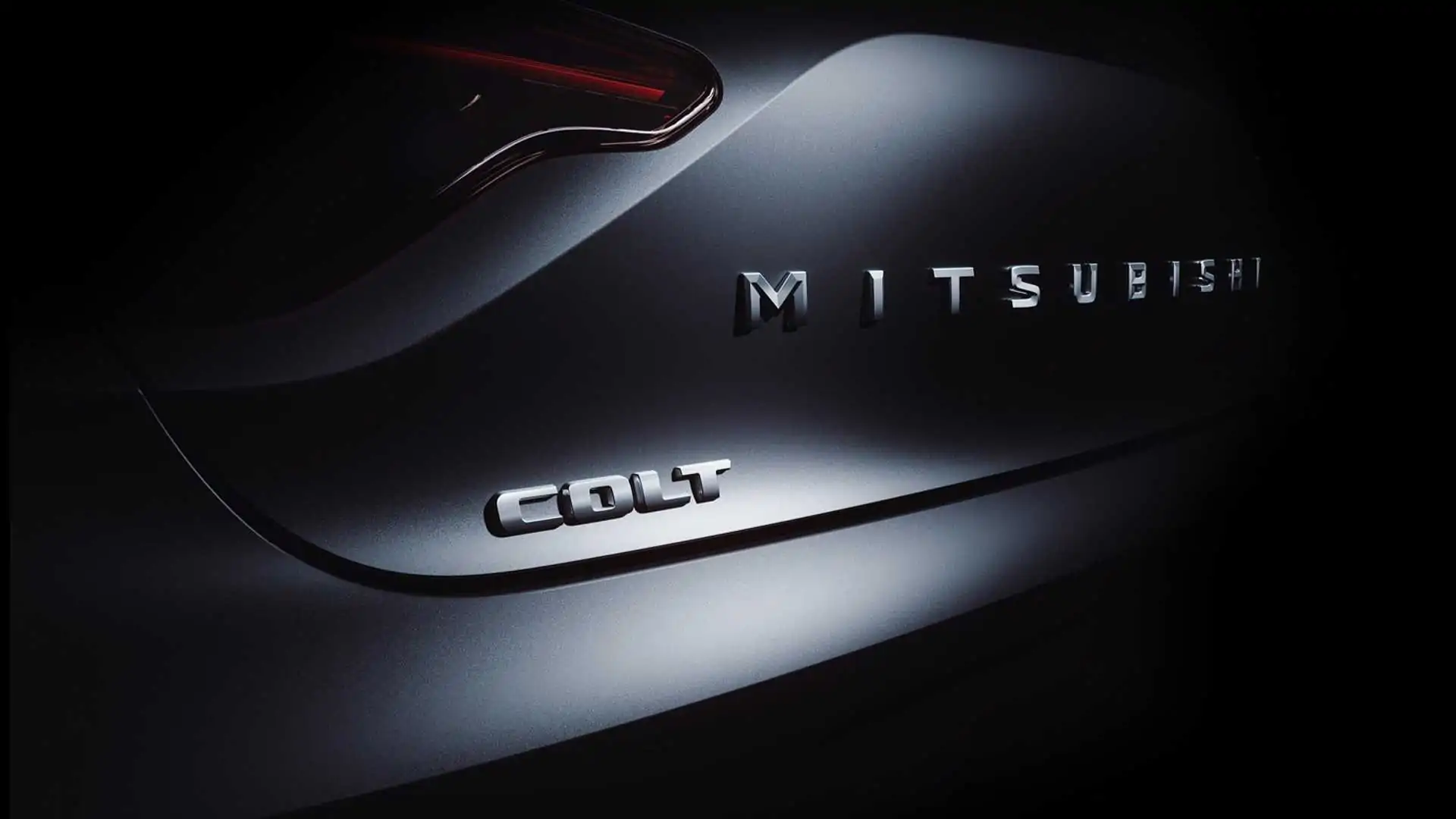 mitsubishi colt 2024 teaser Autos Rodando Mitsubishi Colt