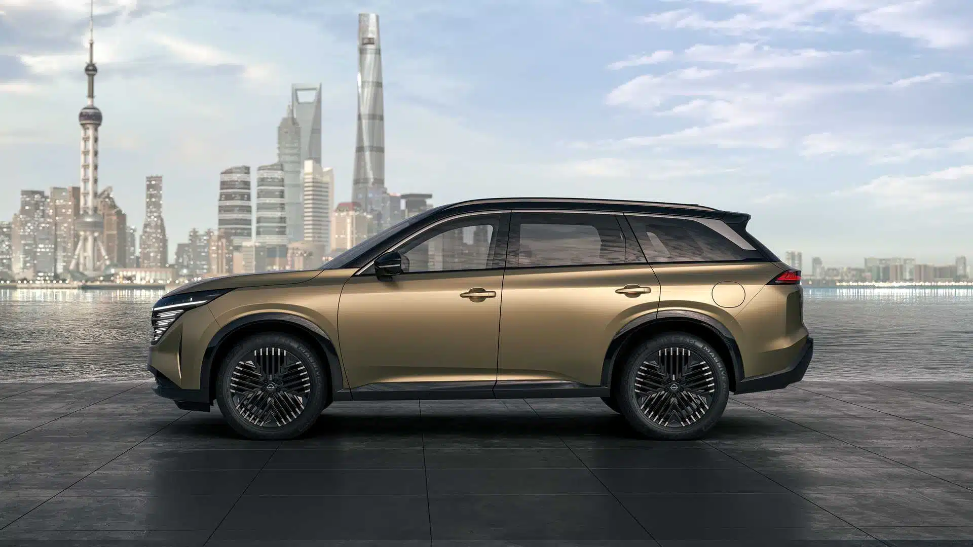 nissan pathfinder concept 03 Autos Rodando Nissan Pathfinder Concept lateral