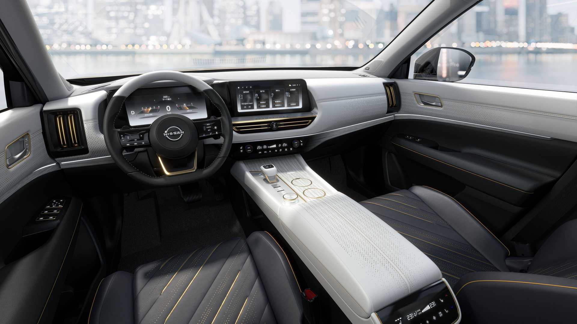 nissan pathfinder concept interior 02 Autos Rodando Nissan Pathfinder Concept interior