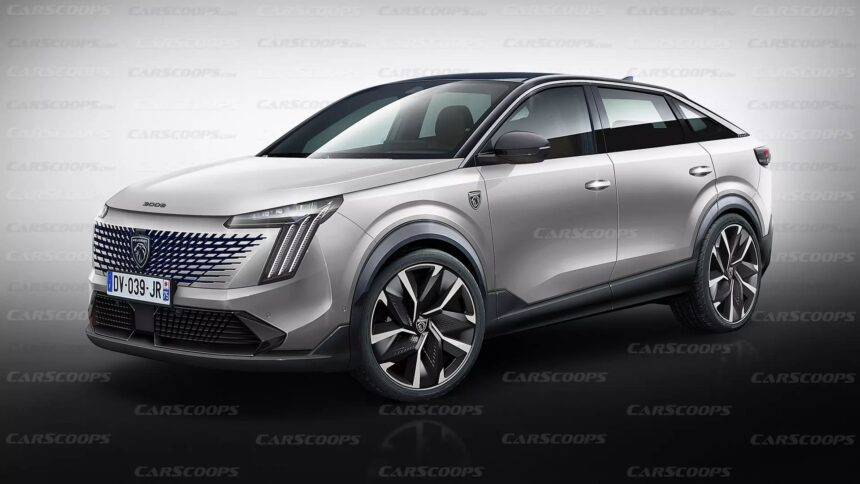 Peugeot 3008 2024 blanco frente