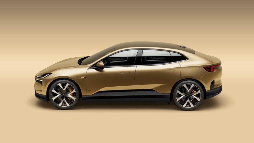 Polestar 4 lateral