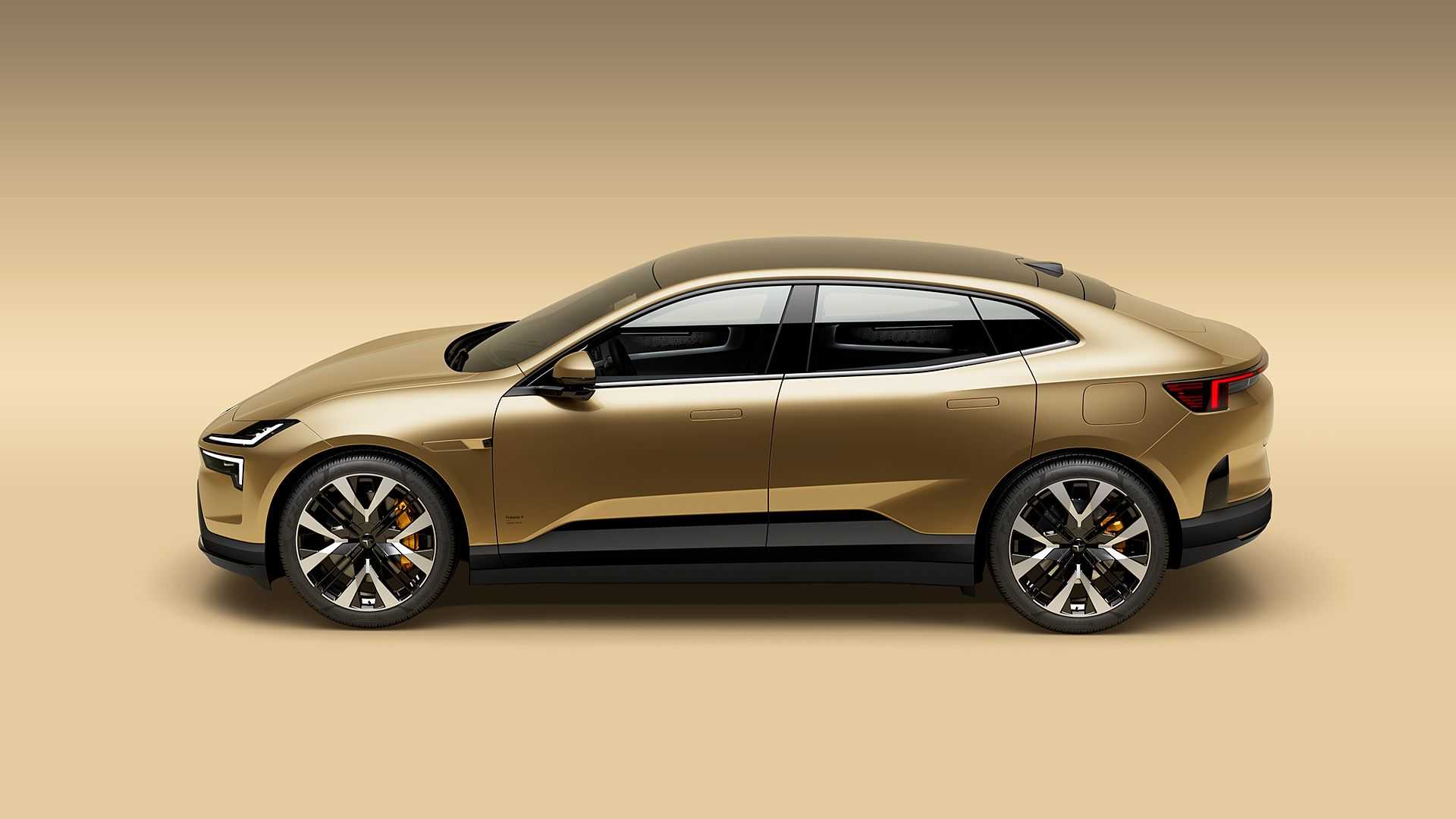 El Polestar 4 irrumpe en escena: el modelo más veloz de la marca 1 Polestar 4 lateral