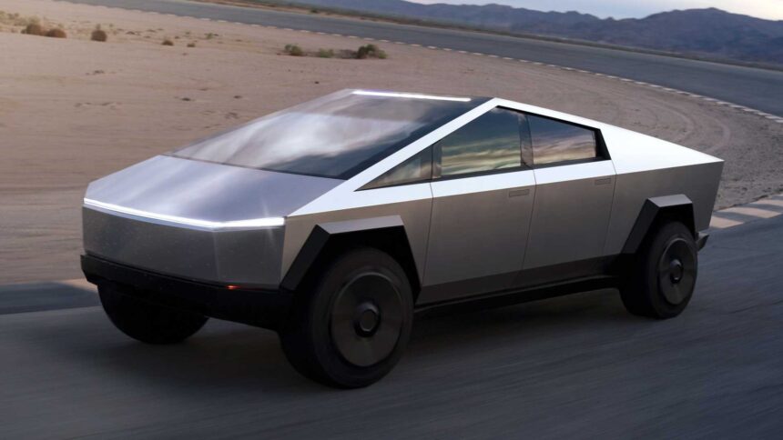 Tesla CyberTruck lateral