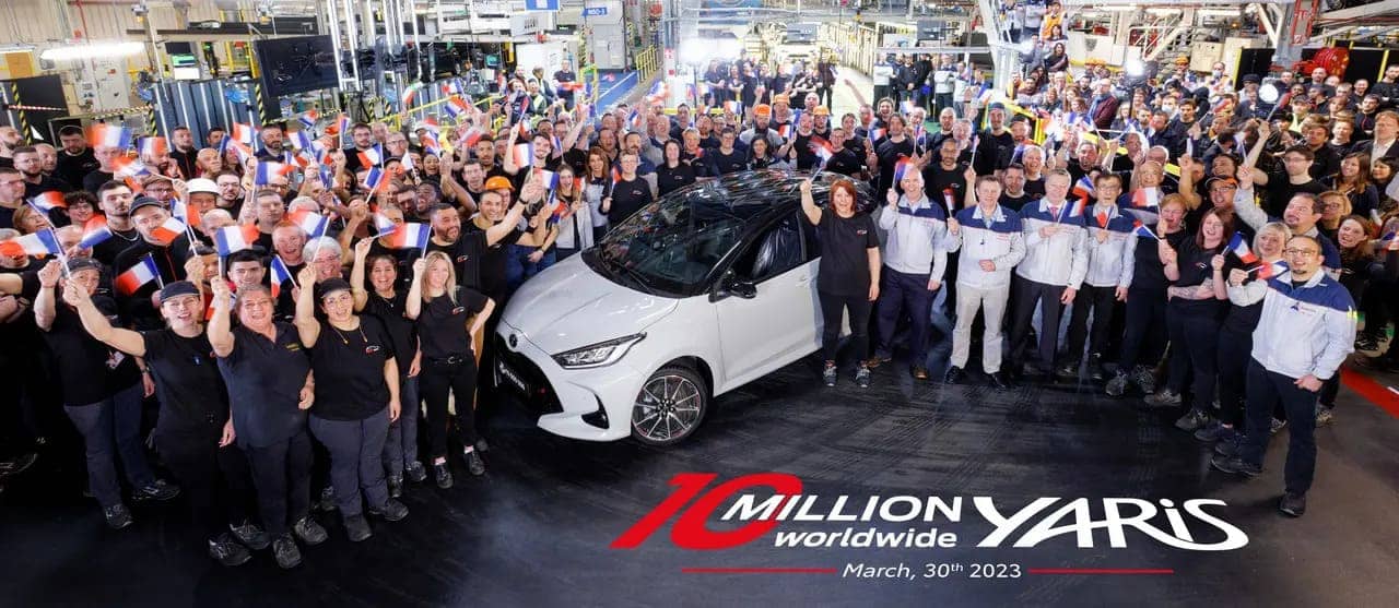 toyota yaris 10 millones 05 Autos Rodando Toyota Yaris Millones de unidades