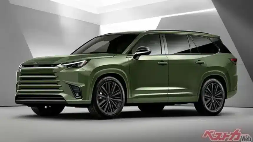 Lexus TX render no oficial Best Car