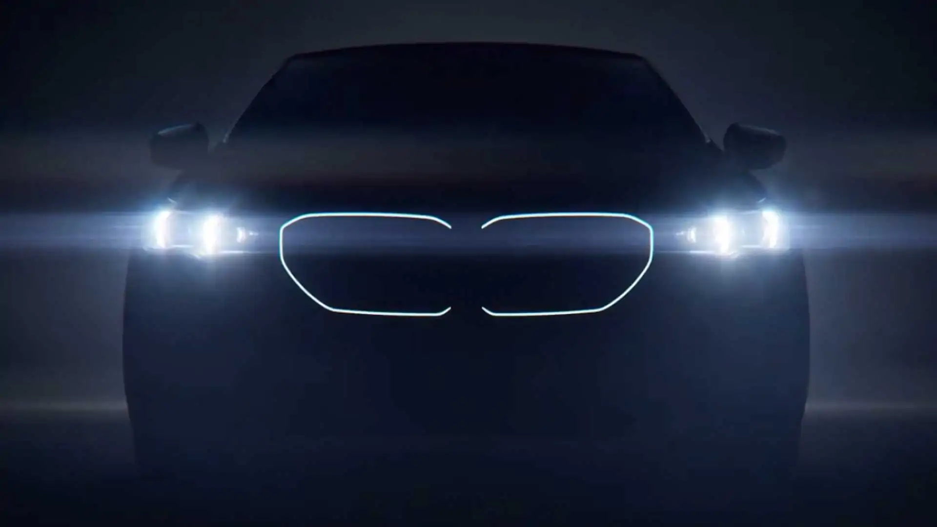 2024 bmw i5 teaser videos Autos Rodando BMW i parrilla iluminada