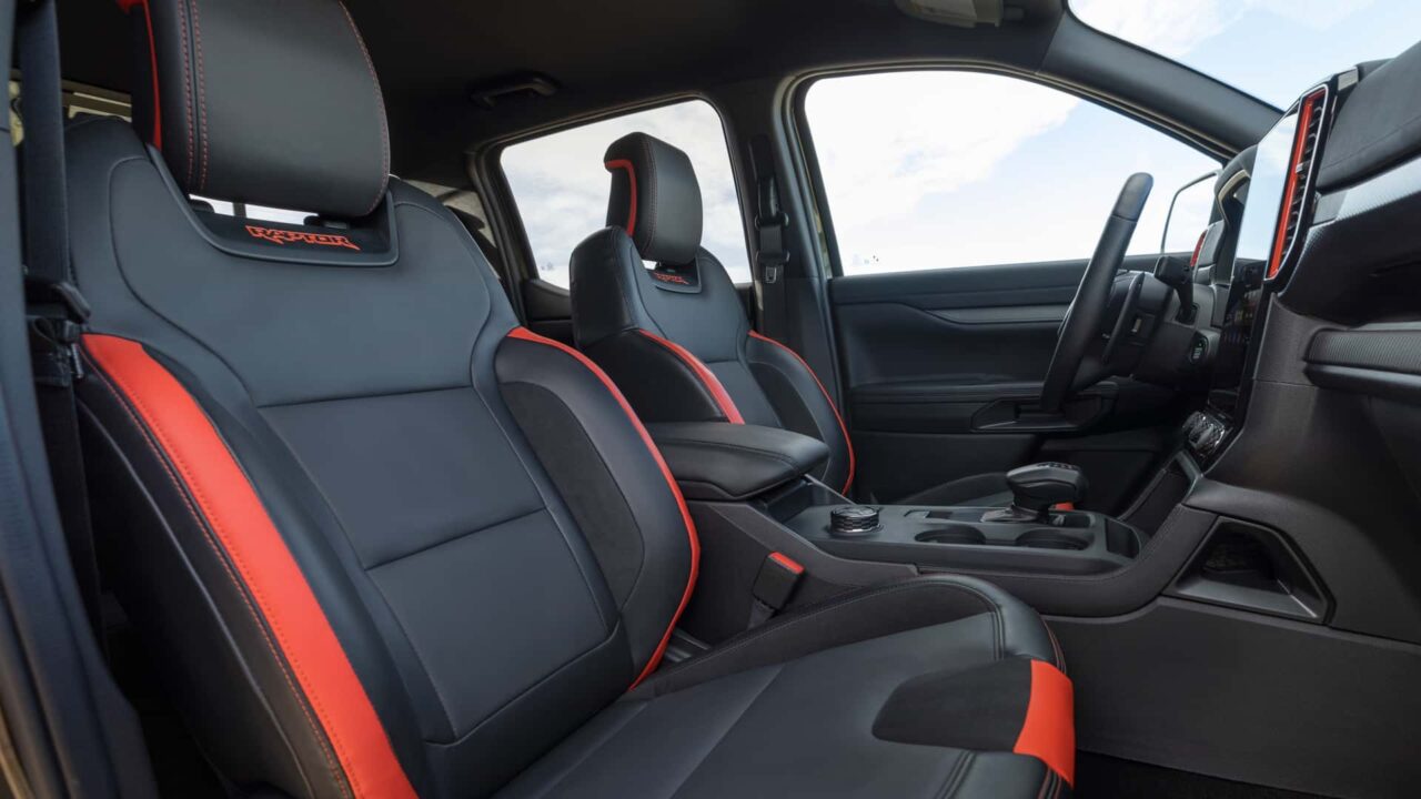 2024 ford ranger raptor 2024 interior Autos Rodando Ford Ranger Raptor sillas
