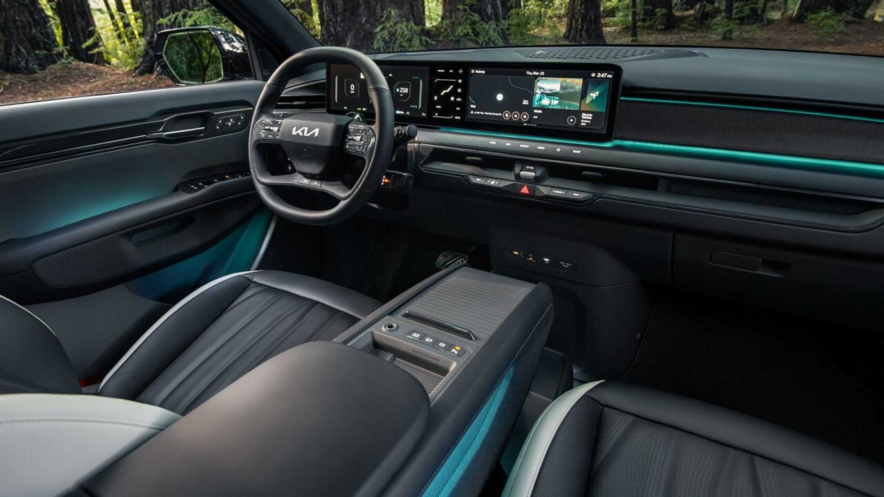 Kia EV9 GT interior