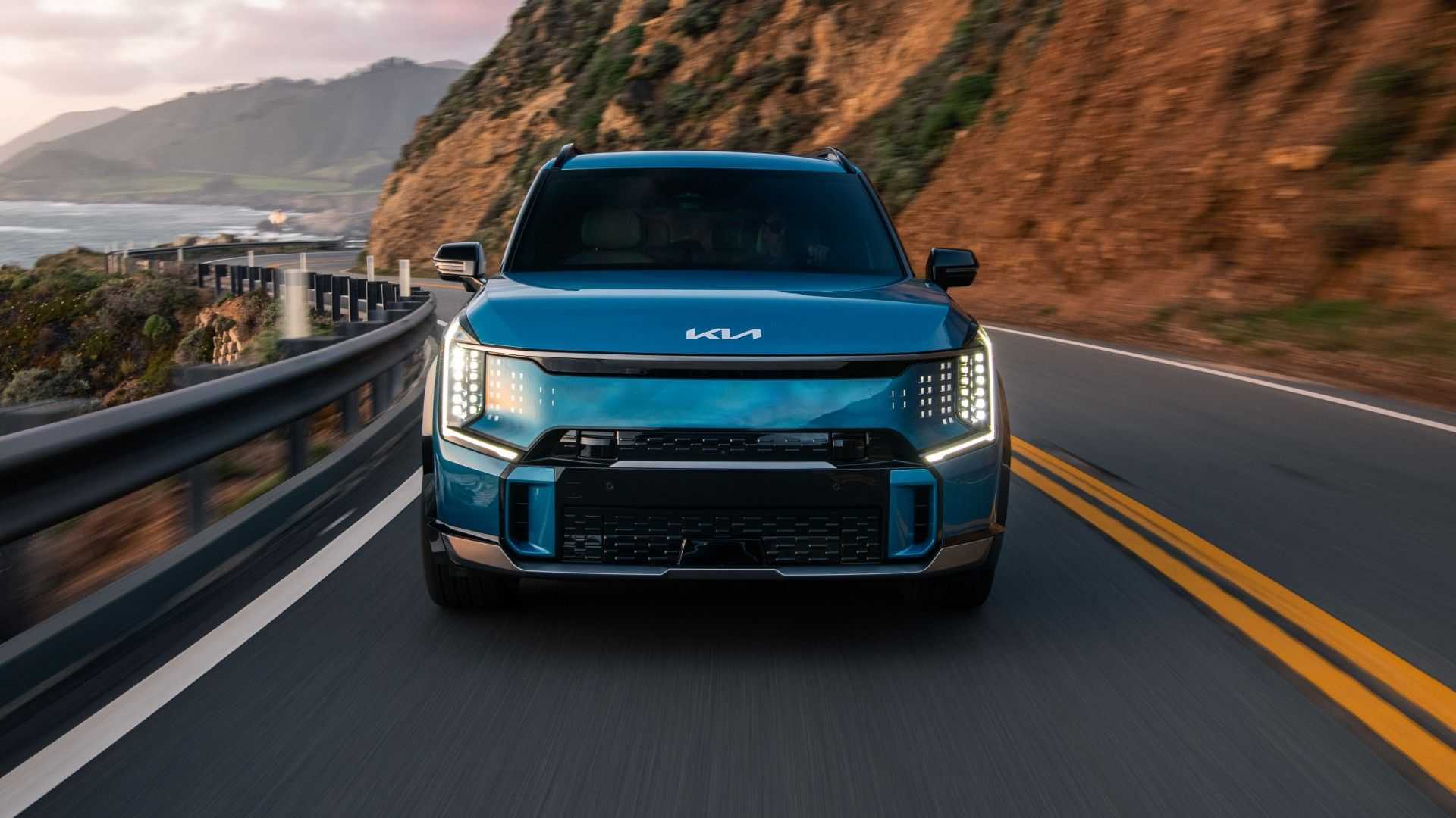 Kia EV9 GT llega a Colombia y lo puedes ver en Salón del Automóvil 2023 1 Kia EV9 GT frente