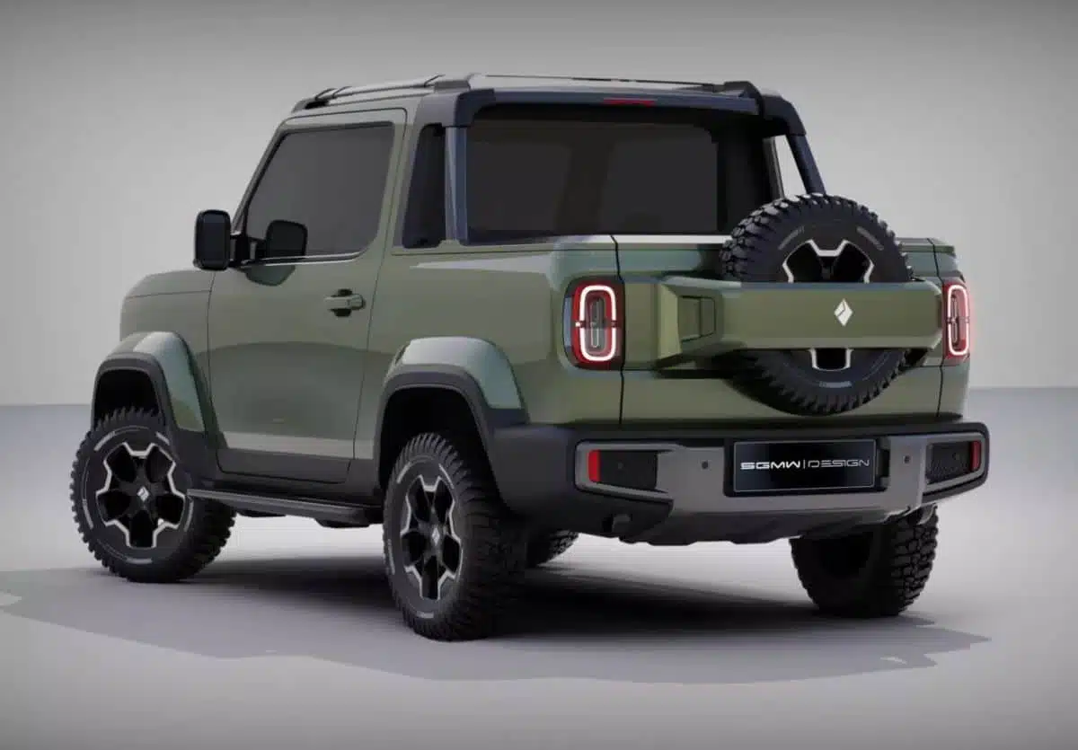 baojun yep pick up Autos Rodando Baojun Yep pick up por detras