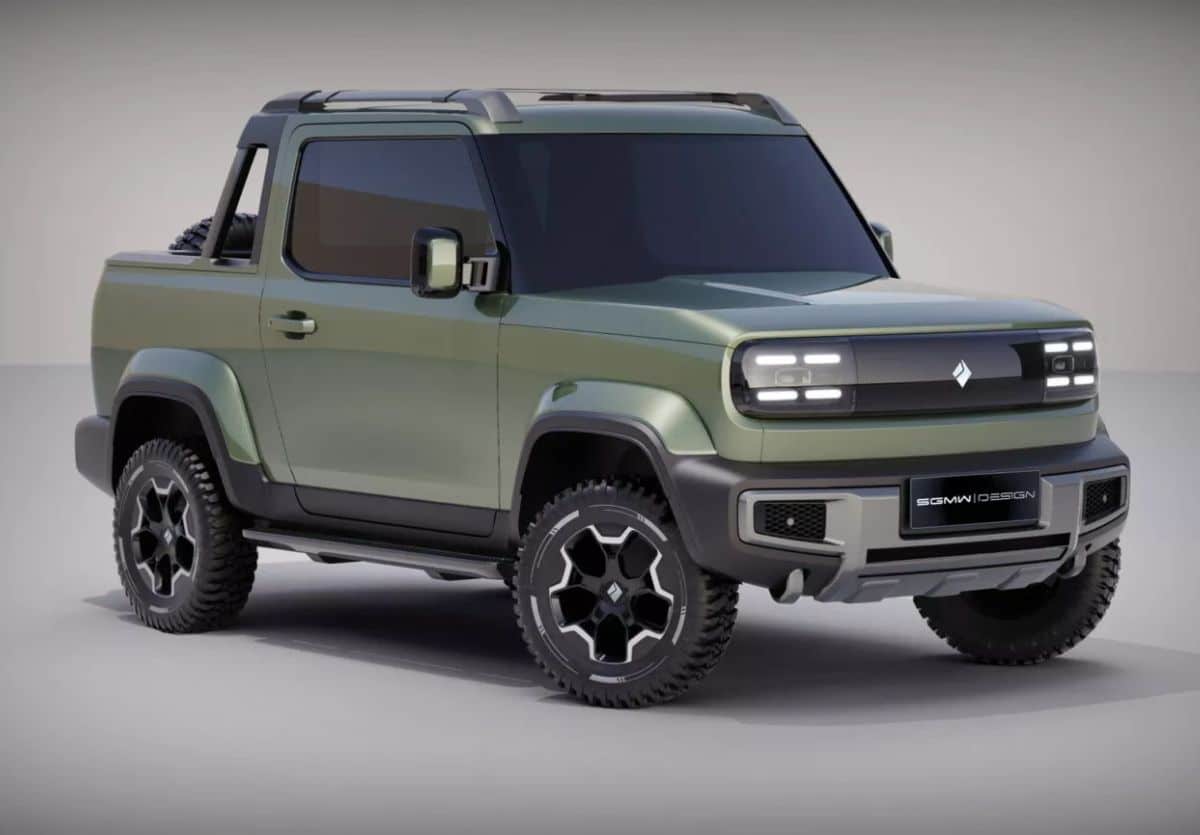 Baojun Yep Pick-up con una prometedora pick-up, GM planea expandir la línea Baojun 1 Baojun Yep pick-up frente