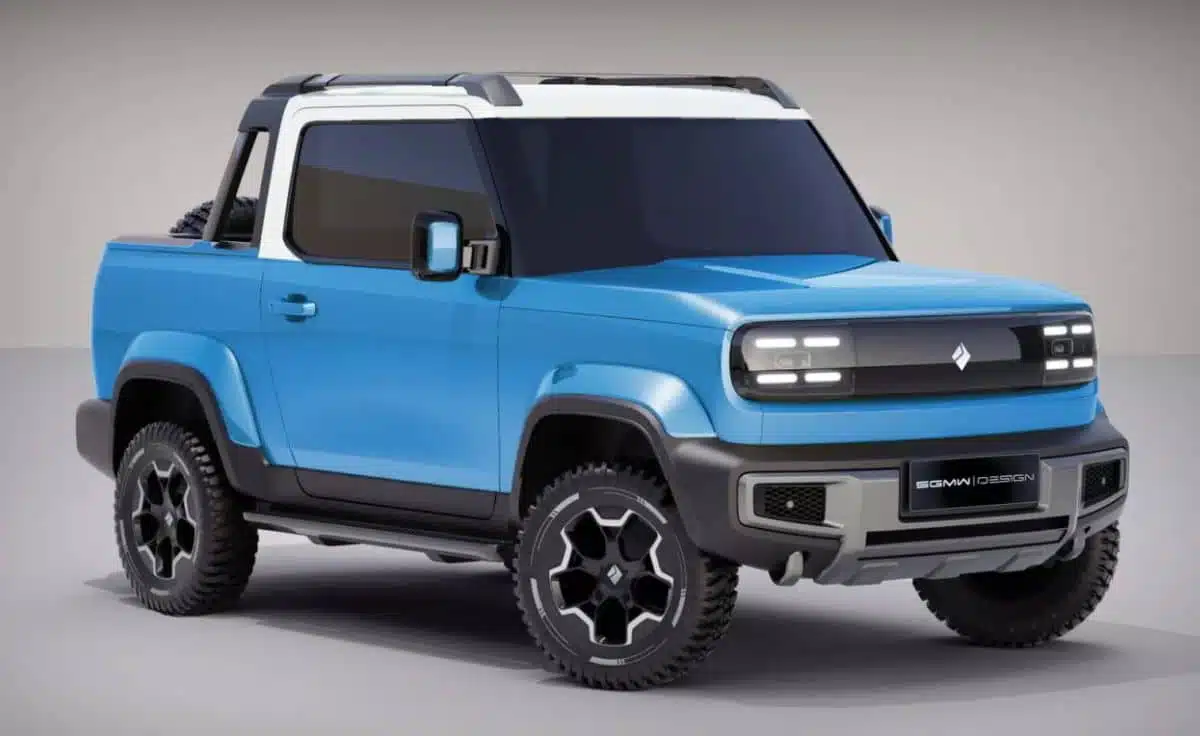 baojun yep pick up_02 Autos Rodando Baojun Yep pick up