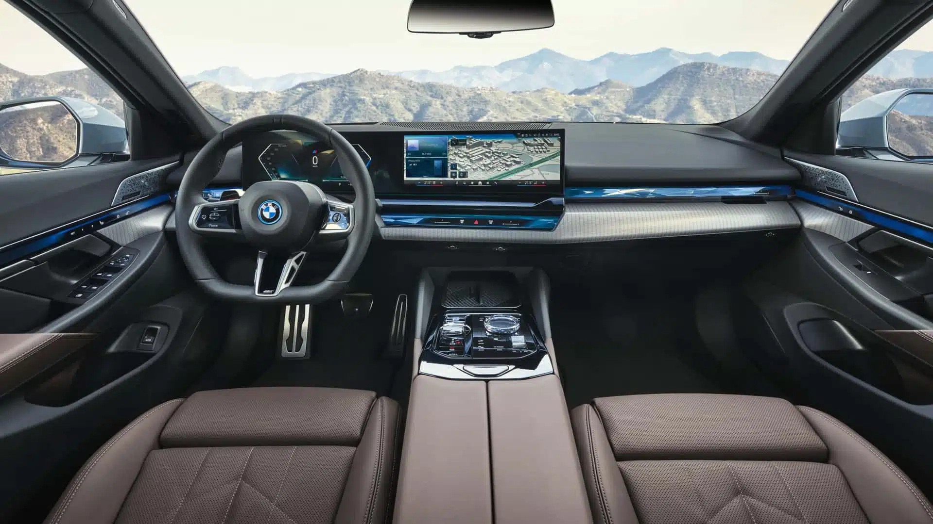 bmw i5 2024_01 Autos Rodando BMW i interior