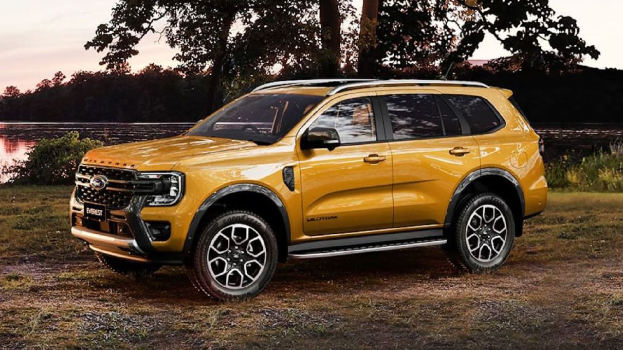 Ford Everest Wildtrak lateral