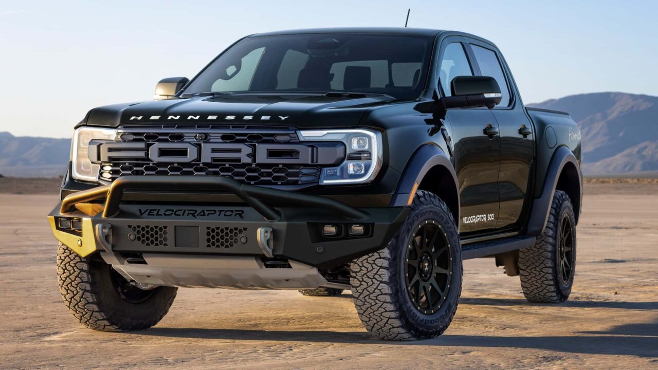 ᐅ Hennessey VelociRaptor 500 El Ford Ranger Raptor 2024 modificado con