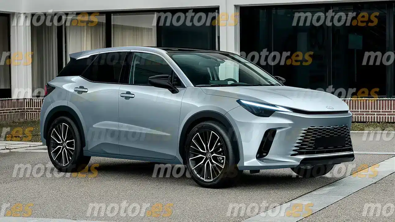 lexus lbx adelanto Autos Rodando Lexus LBX render