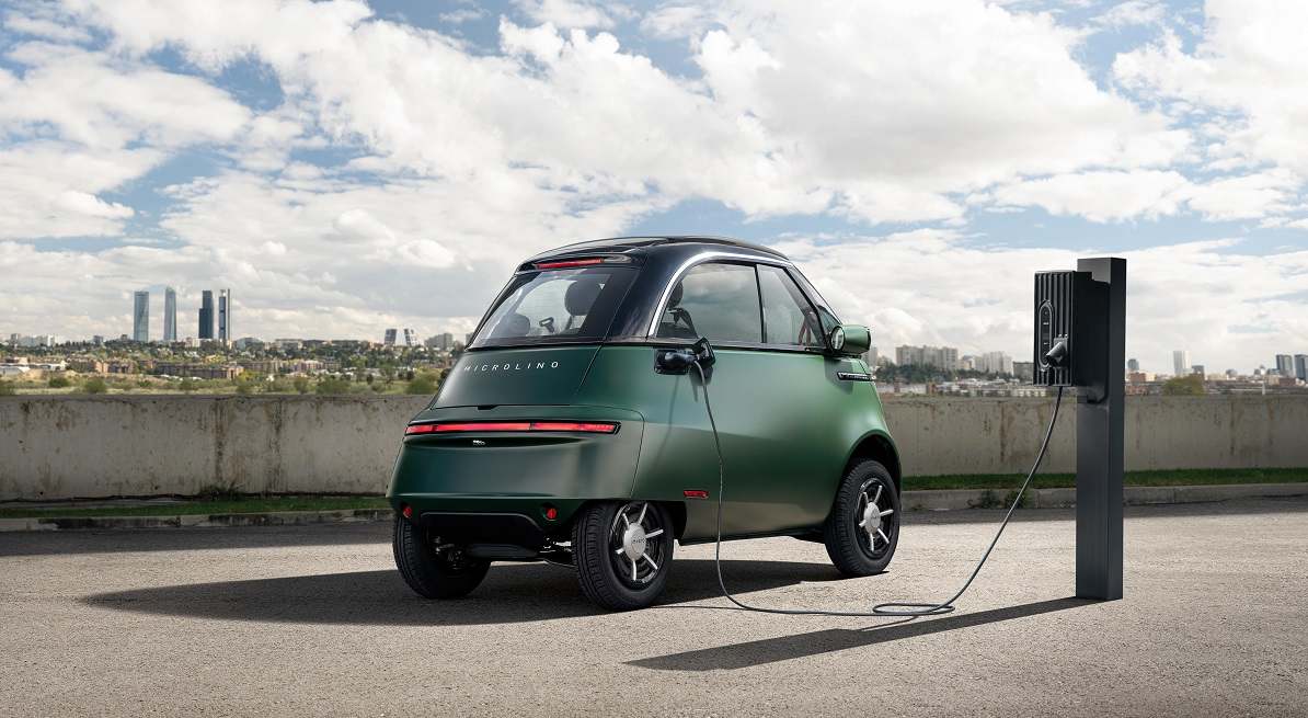Microlino Eléctrico aterriza en Europa inspirado en el BMW Isetta 1 Microlino Eléctrico