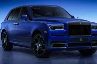El Rolls Royce Cullinan Blue Shadow Edition
