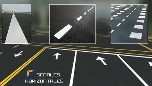 senales_horizontales_y verticales Autos Rodando Señales Horizontales y Verticales