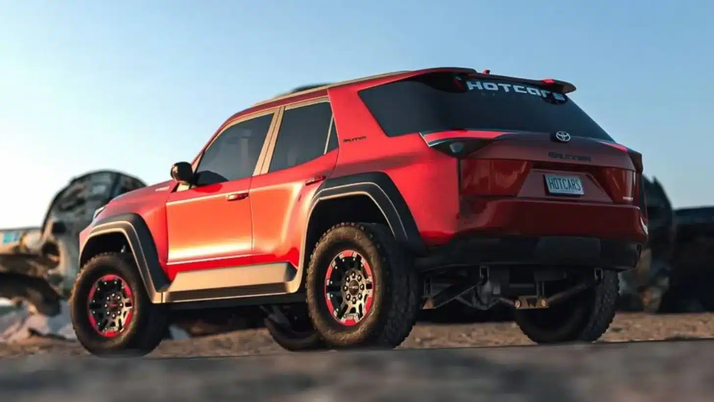 toyota 4runner 2024_02 Autos Rodando Toyota Runner render atras