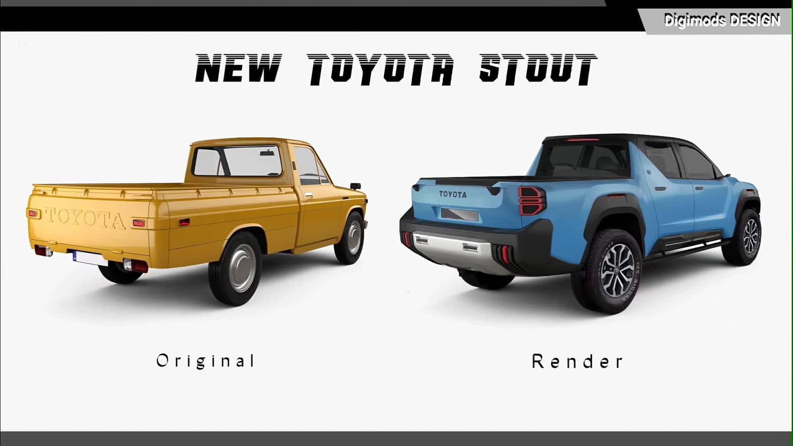 toyota stout atras Autos Rodando Toyota Stout antes ahora