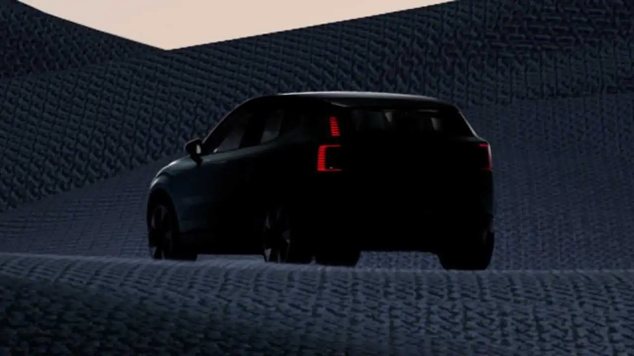 volvo ex30 teaser image Autos Rodando Volvo ex teaser