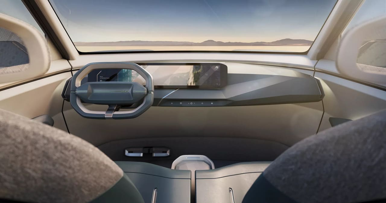 2023 kia ev5 concept 5 Autos Rodando KIA EV interior