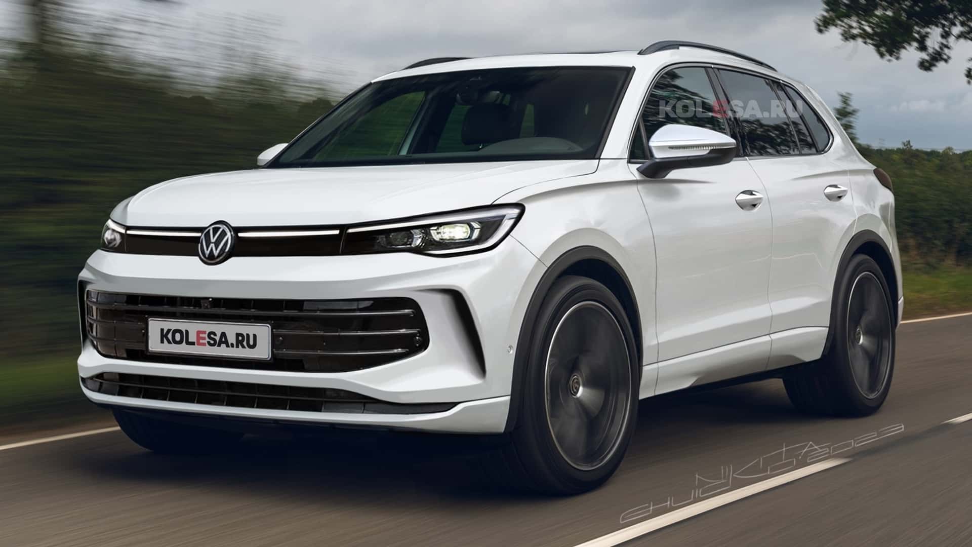 ᐅ Volkswagen Tiguan 2024 Un Diseño Con Cuerpo Elegante, Visto En Teaser