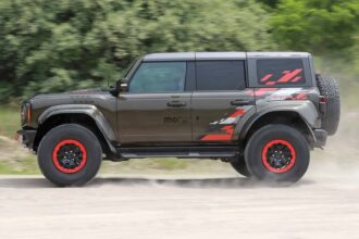 Frod Bronco Raptor 2024 lteral