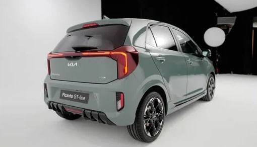 Kia Picanto 2024 atras