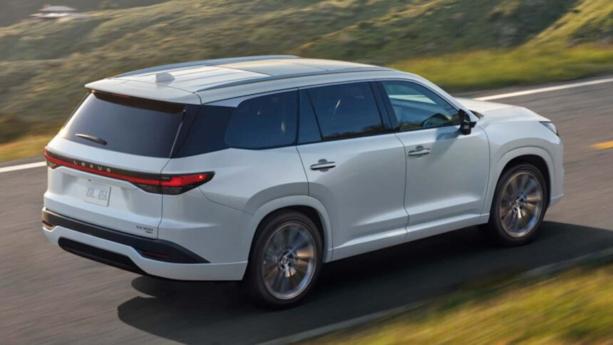 Lexus TX 2024 diagonal